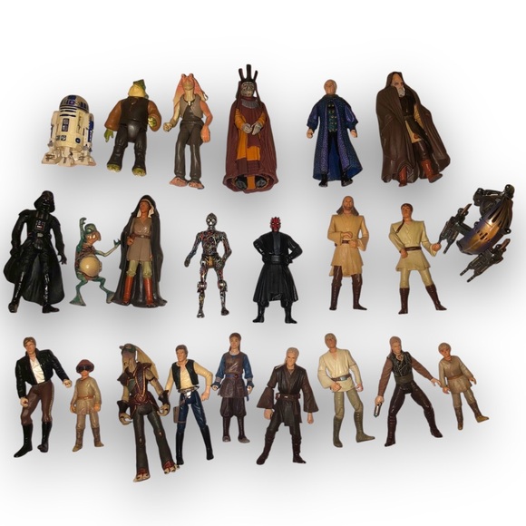 Vintage 1983 Star Wars Kenner C-3PO Talking Case with 24 vtg figures 5 90’s pez - Picture 15 of 17